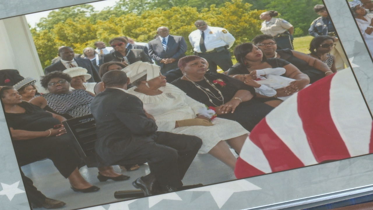 BAFB honor guard - William Hines funeral service